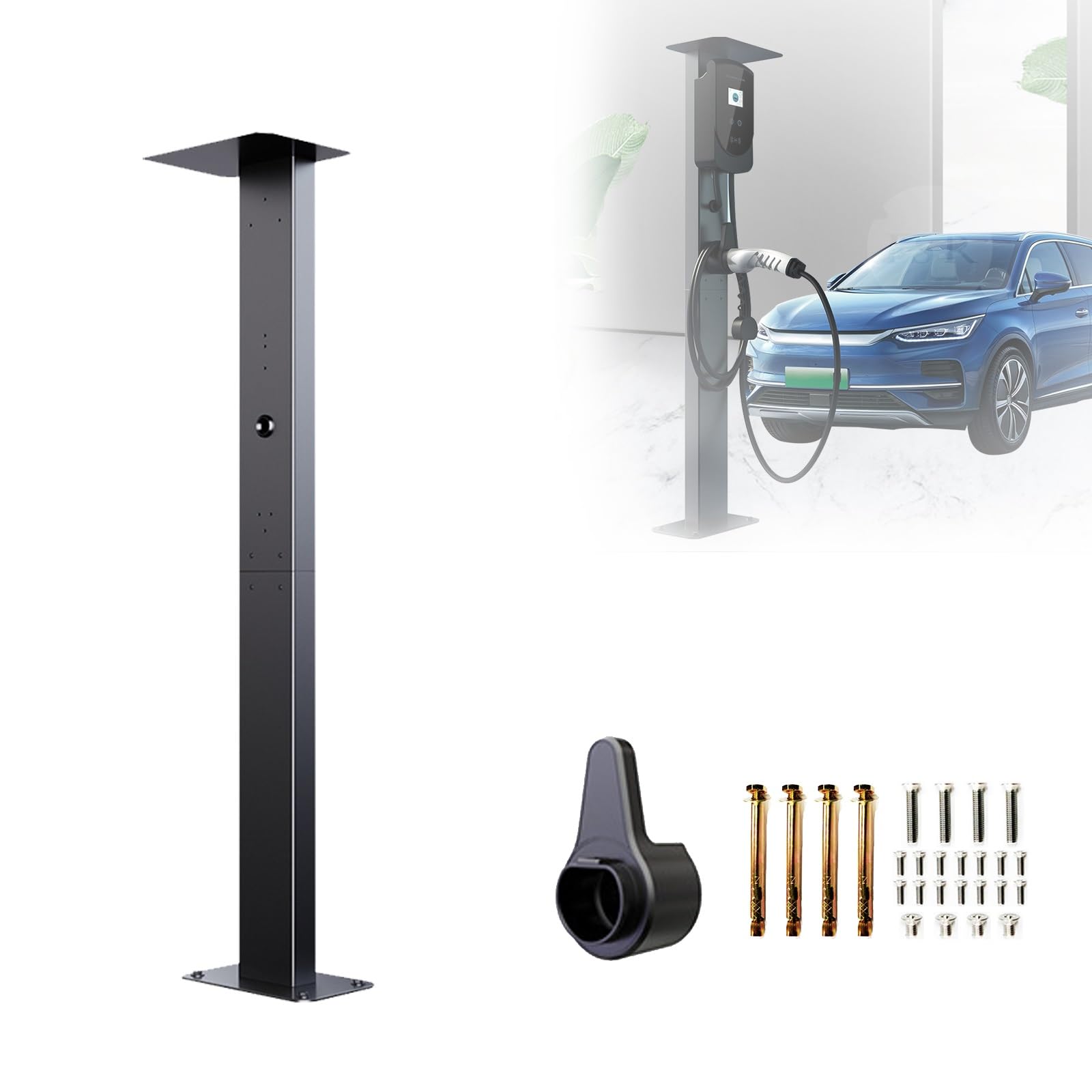 Tesla電気自動車（EV）200V充電コンセント＋漏電ブレーカー＋防雨ボックス Amazon.co.jp: Evコンセント 収納、屋外 ev 充電スタンド、ev充電